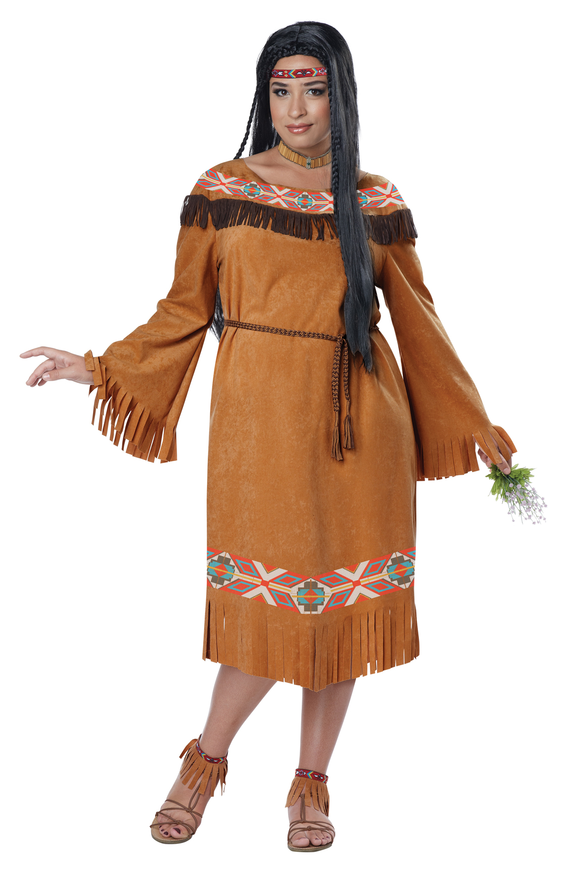 Indian Maiden Plus Size Costume