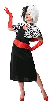 Cruella DeVille Disney Adult Costumes | Cruella DeVille Disney Adult ...