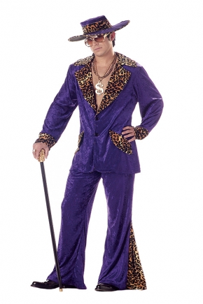 Purple Pimp Costumes | Purple Pimp Costume | Costume One